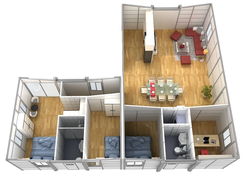 TransPack P300 Site office